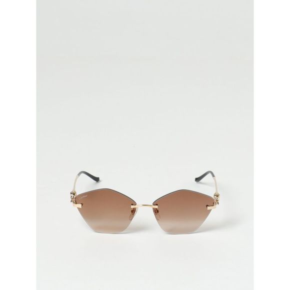 Cartier Sunglasses Woman Brown - Picture 2 of 2